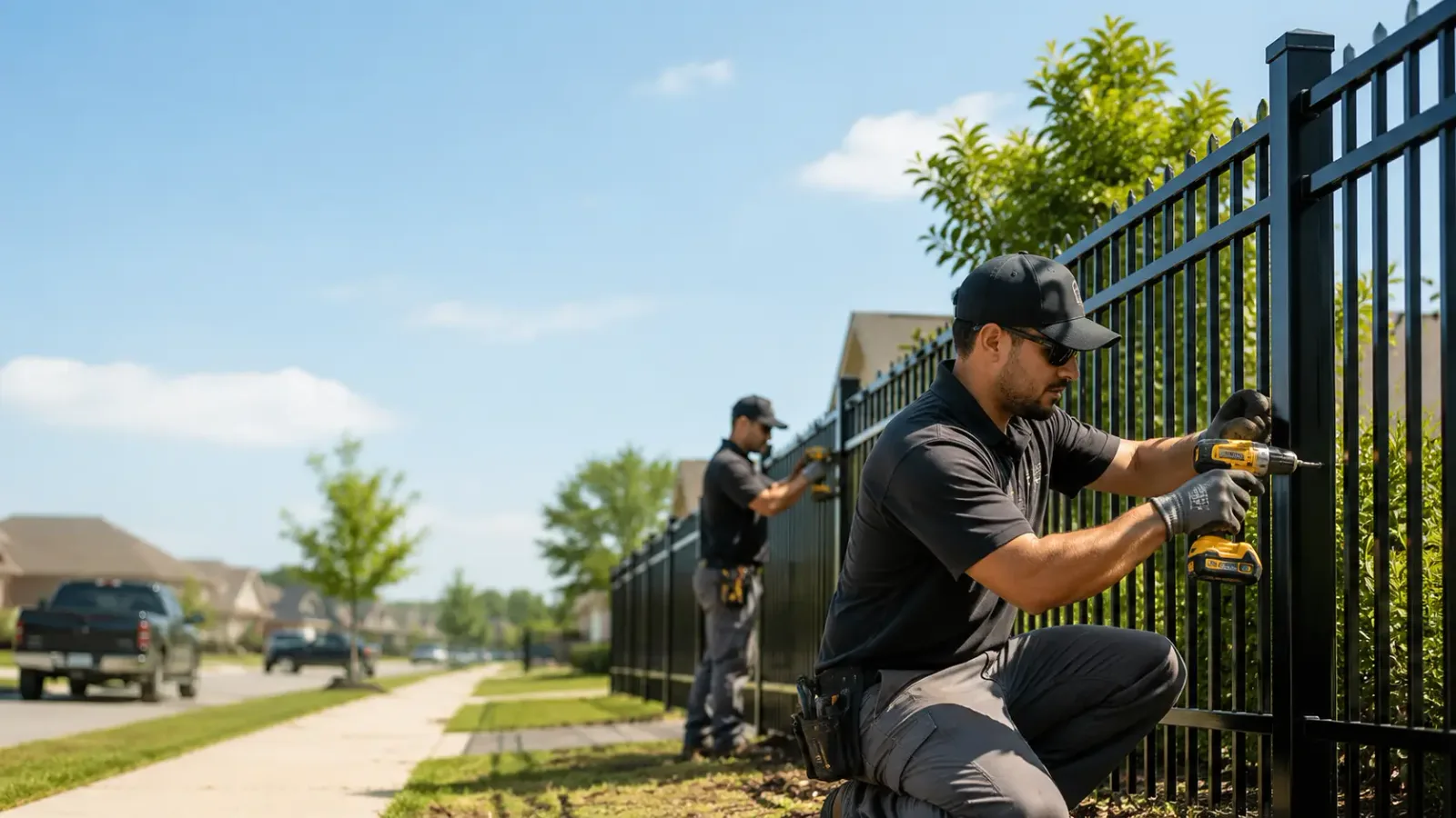 Metal Fence Installation in Packwaukee, WI
